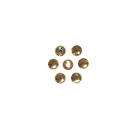 SS10 LC Topaz Colour Swarovski Flatback Beads